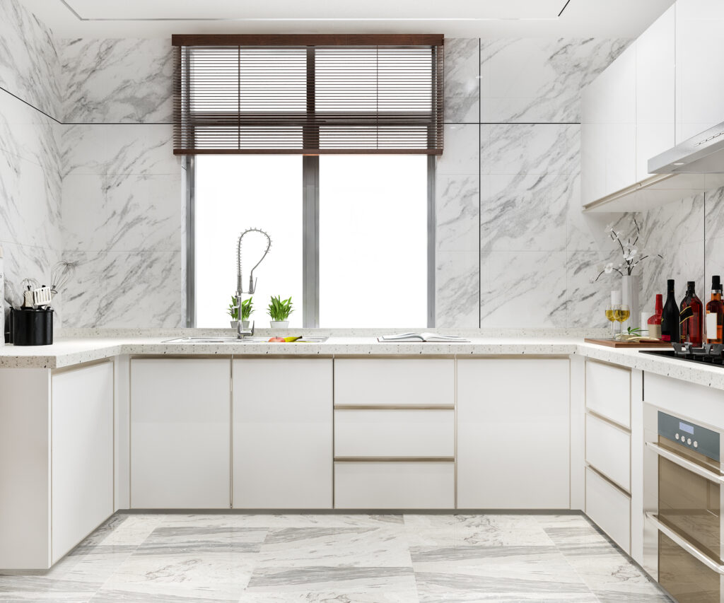 Kitchen Tile Selection featuring modern kitchen floor and wall tiles designed for durability, style, and easy maintenance.